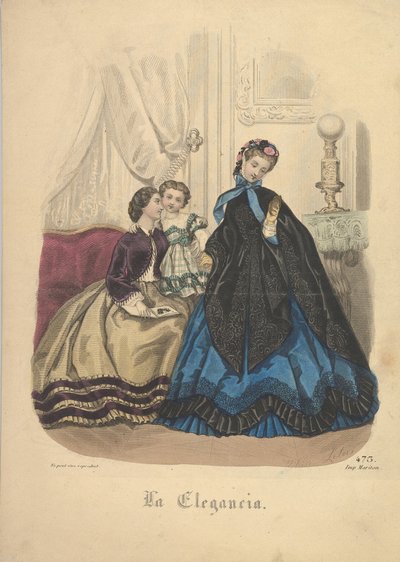 Číslo 473 z La Elegancia Barcelona, 19. století. od Heloise Leloir