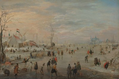 Užívat si led od Hendrick Avercamp