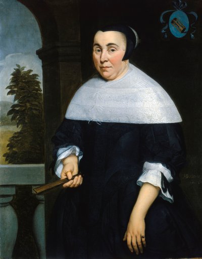 Portrét Anny van Gelderové, asi 1664 (olej na plátně) od Hendrick Berckman