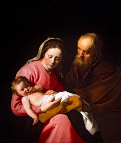 Svatá rodina od Hendrick Bloemaert