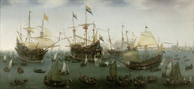 Návrat do Amsterdamu druhé expedice do východní Indie od Hendrick Cornelisz. Vroom