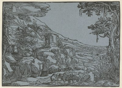 Arkádská krajina od Hendrick Goltzius (rejected attribution)