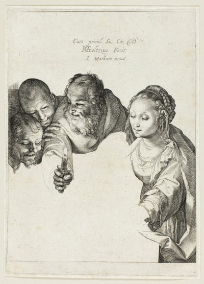 Klanění pastýřů od Hendrick Goltzius