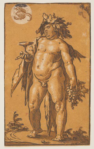Bacchus od Hendrick Goltzius