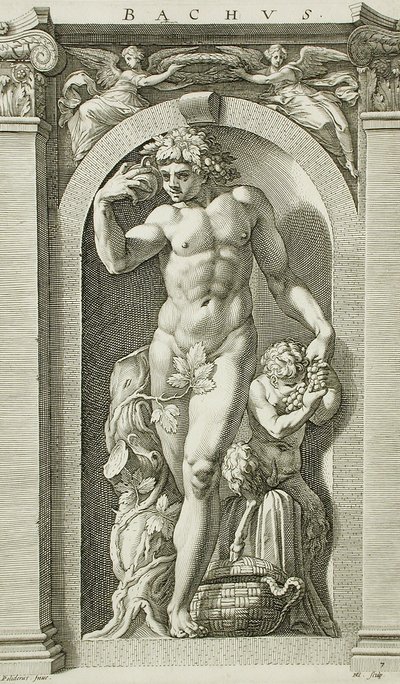 Bakchus od Hendrick Goltzius