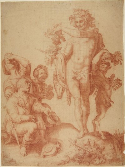 Bakchus od Hendrick Goltzius