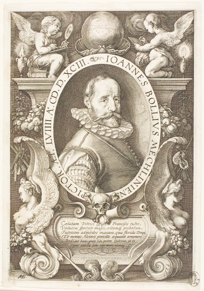 Bol, Hans (1534-1593) malíř Malines, od roku 1591 v Amsterdamu od Hendrick Goltzius