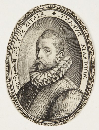 Busta muže obráceného doleva od Hendrick Goltzius