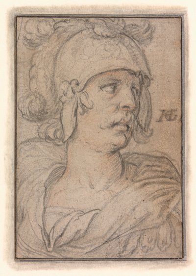 Busta válečníka od Hendrick Goltzius