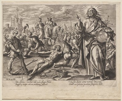 Kristus od Hendrick Goltzius