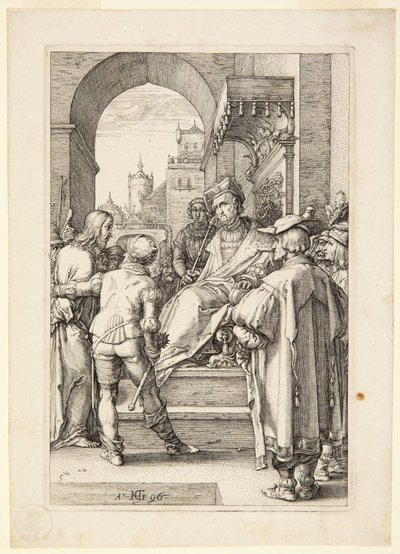Kristus před Pilátem od Hendrick Goltzius