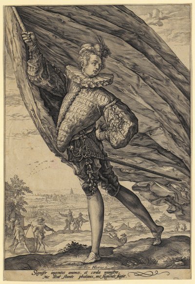 Praporečník od Hendrick Goltzius