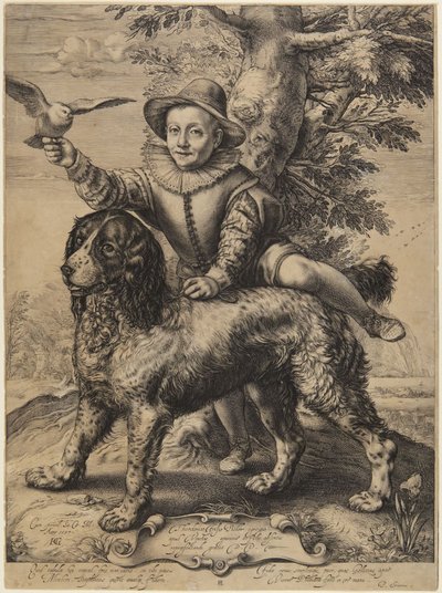 Frederick de Vries se psem Goltziuse od Hendrick Goltzius