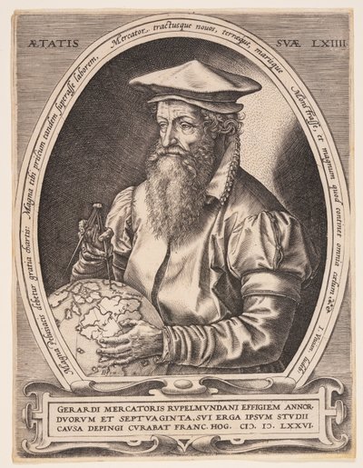 Gerardus Mercator od Hendrick Goltzius