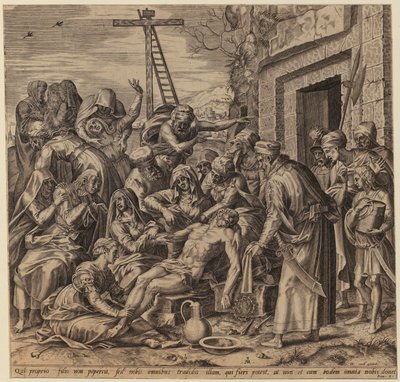 Svatý Jeroným od Hendrick Goltzius
