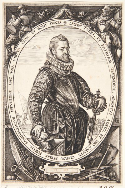 Jacques de la Faille od Hendrick Goltzius