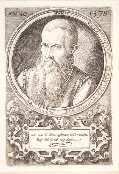 Jan Goltz II od Hendrick Goltzius