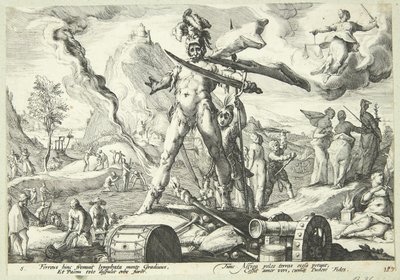 Doba železná od Hendrick Goltzius