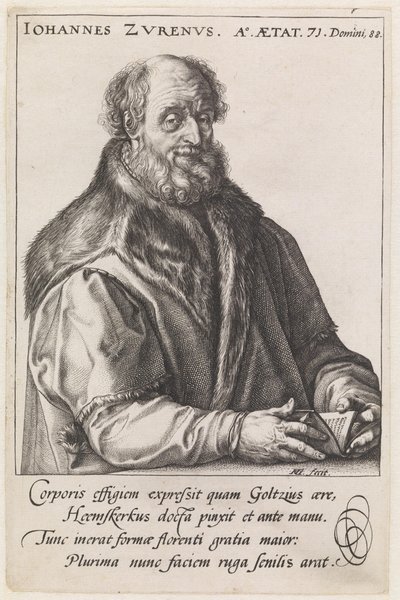 Johannes Zurenus (1517–1591) od Hendrick Goltzius