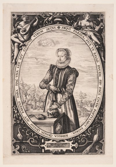 Josina Hamels od Hendrick Goltzius