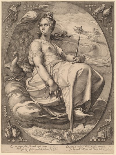 Juno od Hendrick Goltzius