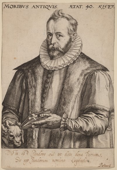 Justus Lipsius od Hendrick Goltzius