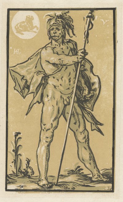 Mars od Hendrick Goltzius