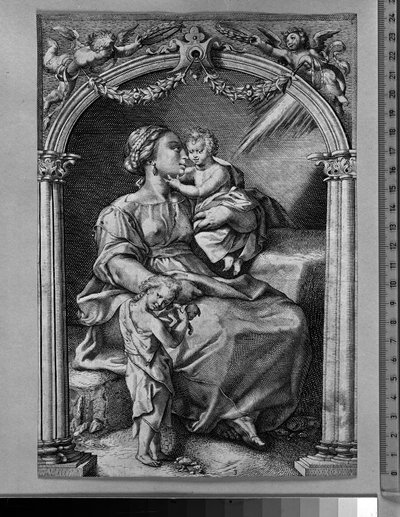 Láska k bližnímu od Hendrick Goltzius