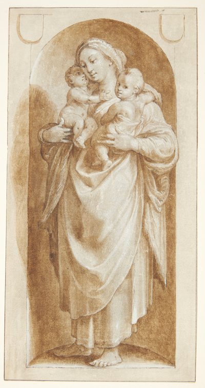 Charita od Hendrick Goltzius