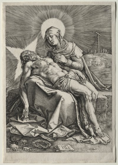 Pieta od Hendrick Goltzius