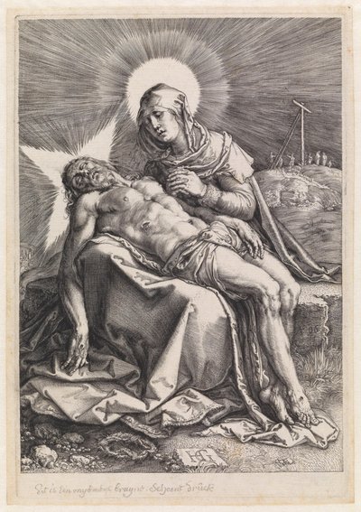 Pieta od Hendrick Goltzius