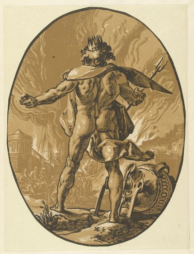 Pluto Bohové a bohyně (název série) od Hendrick Goltzius