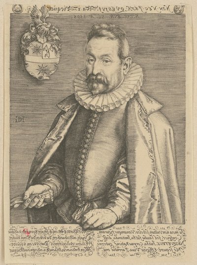 Portrét Jana Nicqueta od Hendrick Goltzius
