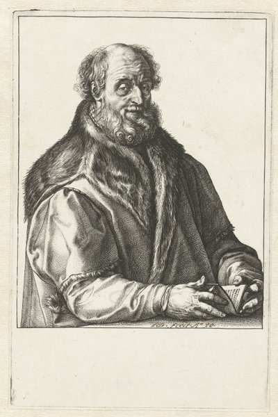 Portrét Jana van Surena od Hendrick Goltzius