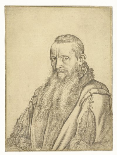 Portrét teologa od Hendrick Goltzius