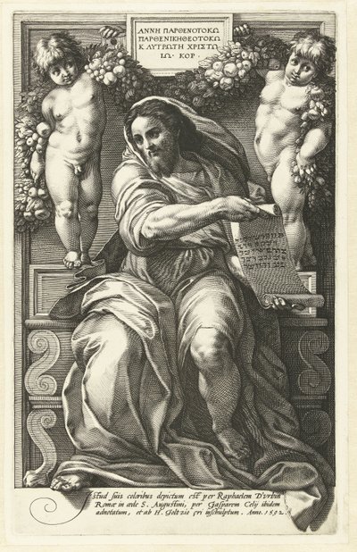 Prorok Izajáš od Hendrick Goltzius