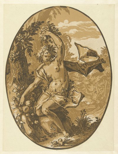 Proserpina Bohové a bohyně (název série) od Hendrick Goltzius