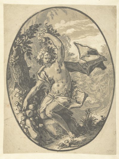 Proserpina Bohové a bohyně (název série) od Hendrick Goltzius