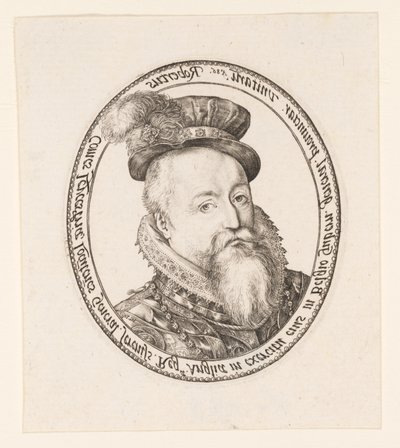 Robert Dudley, hrabě z Leicesteru od Hendrick Goltzius