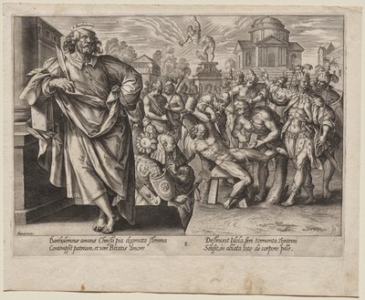 Bartoloměje od Hendrick Goltzius