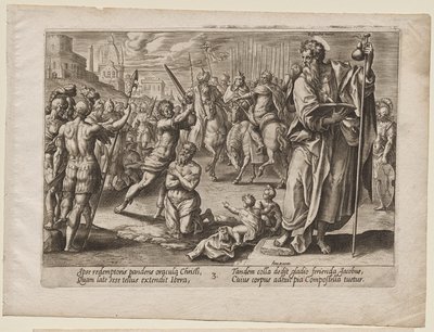 Jakuba Velikého od Hendrick Goltzius