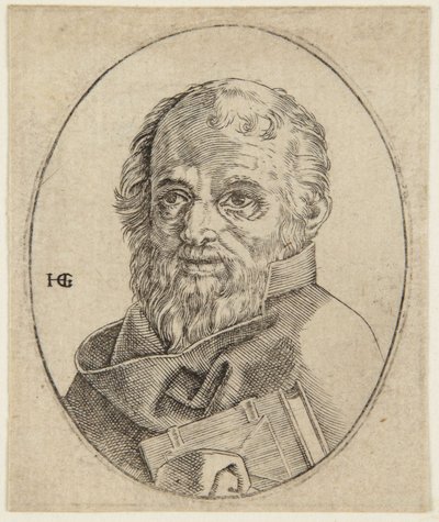 Svatý Matěj od Hendrick Goltzius