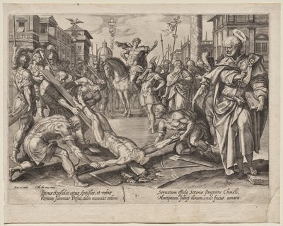 Svatý Petr od Hendrick Goltzius