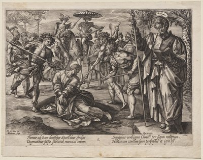 Svatý Tomáš od Hendrick Goltzius