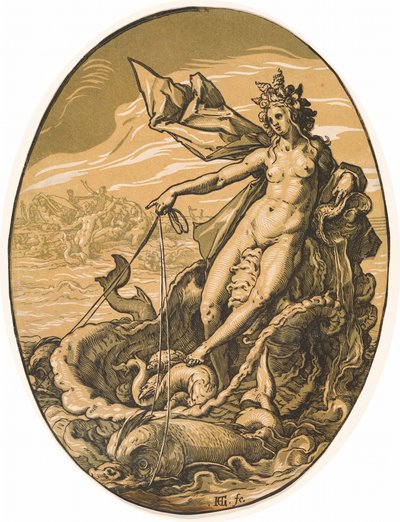 Téthys od Hendrick Goltzius