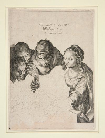 Klanění pastýřů od Hendrick Goltzius