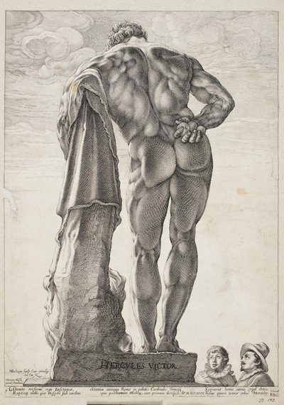 Farnese Hercules od Hendrick Goltzius