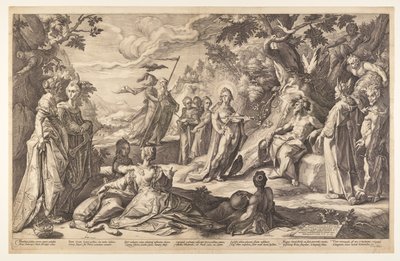 Midasův soud od Hendrick Goltzius