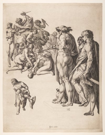 Masakr neviňátek od Hendrick Goltzius