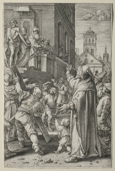 Vášeň: Ecce Homo od Hendrick Goltzius